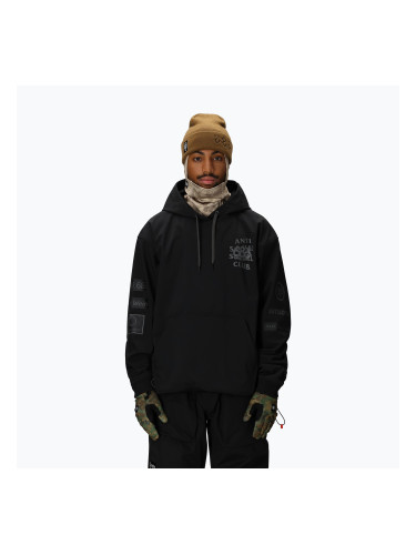 Мъжки суитшърт за сноуборд 686 x ASSC F1 Waterproof Team Hoody assc black