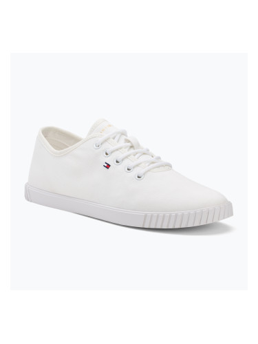 Tommy Hilfiger дамски маратонки Canvas Lace Up white