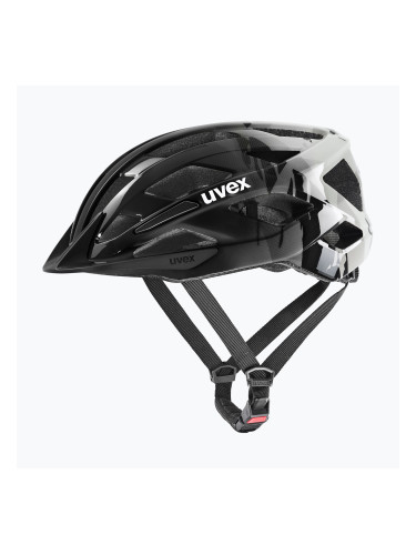 Детска велосипедна каска UVEX Air Wing 2 warm grey/black