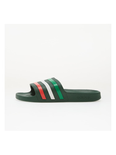 Сникърси adidas Adilette Aqua Slides Team Dark Green/ Ftwr White/ Bright Red EUR 42