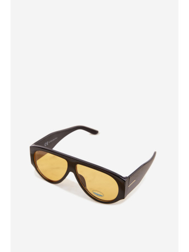 Дамски слънчеви очила Boto черно-жълти