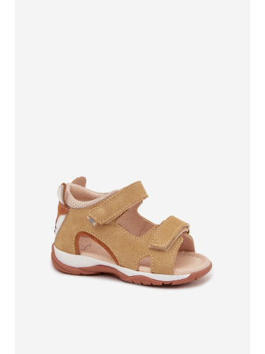 Детски кожени сандали Bartek SA с лисица