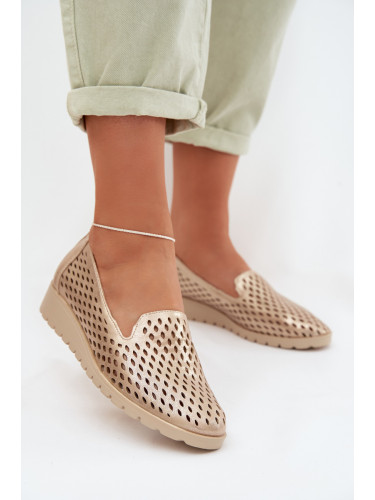 Дамски перфорирани мокасини Jezzi