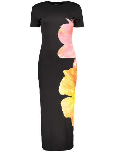 Дълга черна рокля Desigual