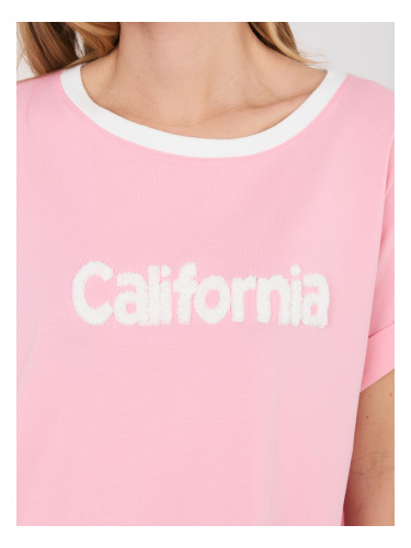 Пастелно розова блуза