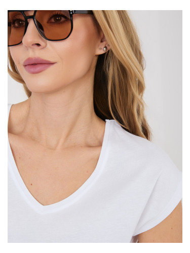 Дамска тениска с V-образно деколте