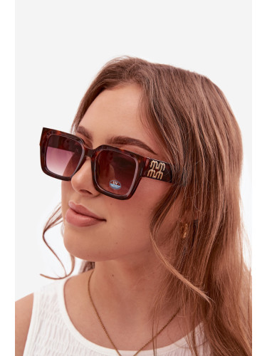 Дамски тъмнокафяви слънчеви очила Boto