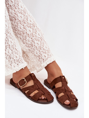 Дамски сандали на платформа Elzora