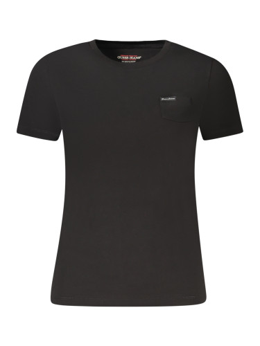 Дамска тениска с къс ръкав GUESS Jeans, черна