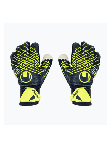 Вратарски ръкавици uhlsport Prediction Soft Flex Frame black/white/fluo orange