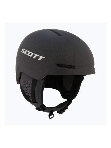 Скиорска каска SCOTT Track granite black/holo grey