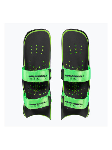 Протектори за подбедрица Komperdell Shinguards Profi World Cup green