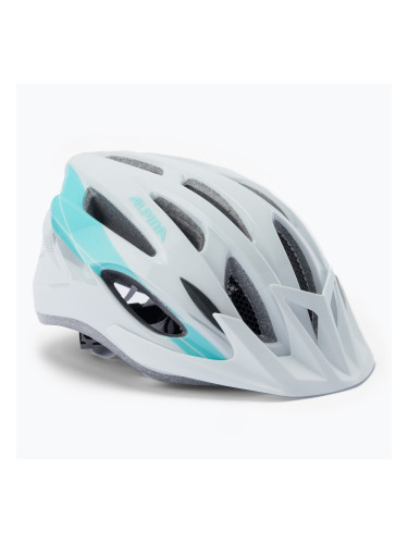 Велосипедна каска Alpina MTB 17 white/light blue