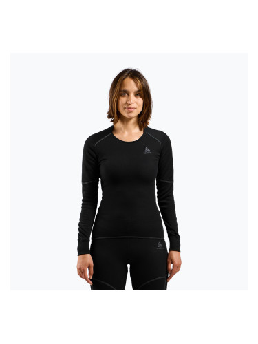 Дамска термоактивна блуза с дълъг ръкав Active X-Warm Bl Top Crew Neck black