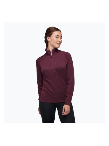 Дамска трекинг блуза Black Diamond Coefficient LT QZ blackberry