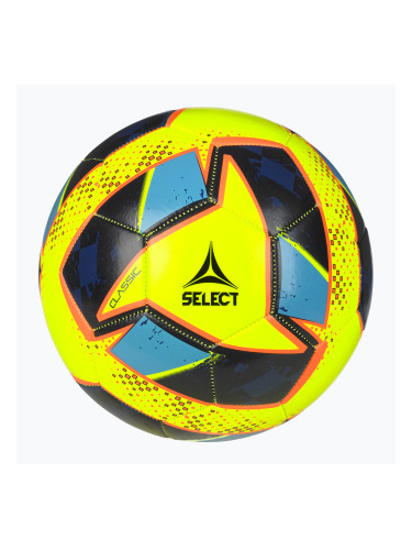 Футболна топка SELECT Classic v24 yellow/blue размер 5