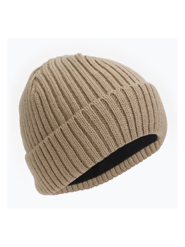 Мъжка зимна шапка 4F бежова H4Z22-CAM009