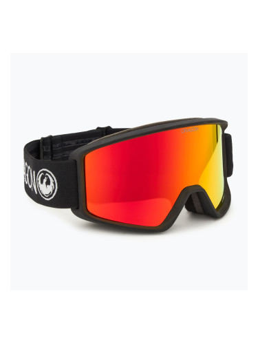 Скиорски очила DRAGON DXT OTG черни/lumalens red ion
