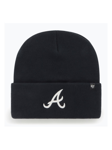 Зимна шапка 47 Brand MLB Atlanta Braves Haymaker navy