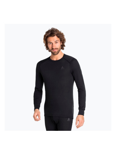 Мъжка термоблуза с дълъг ръкав ODLO Active Warm Bl Top Crew Neck black