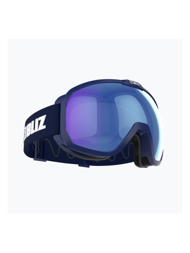 Скиорски очила Bliz Charge OTG matt dark blue/brown blue