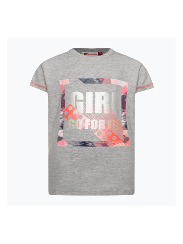 Детска походна риза LEGO сива 21110