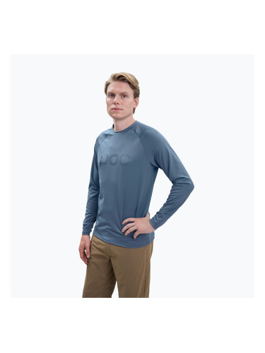 Мъжки колоездачен анцуг с дълъг ръкав POC Reform Enduro Jersey calcite blue