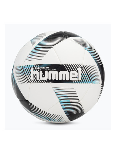 Hummel Energizer Ultra Light FB футболна топка бяло/черно/синьо размер 5