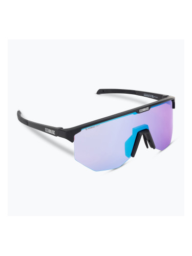Очила за колоездене Bliz Hero Nano Optics Nordic Light S2 матово черно/светла бегония/виолетово синьо мулти