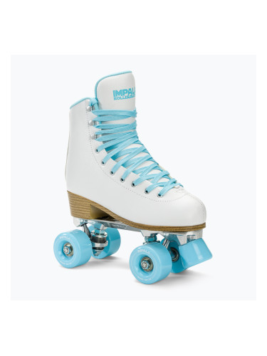 Дамски ролкови кънки IMPALA Quad Skate white ice