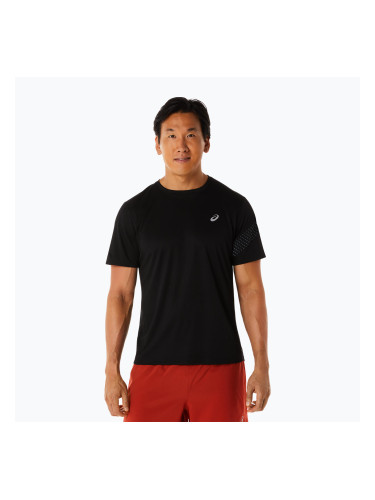 Мъжка тениска за бягане Icon performance black/carrier grey на ASICS