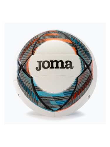 Футболна топка Joma Dynamic III бяла/черна/синя/оранжева размер 5