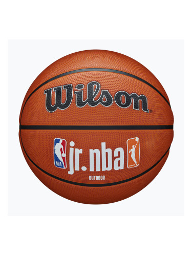 Wilson NBA JR Fam Logo Автентичен външен кафяв баскетболен размер 7