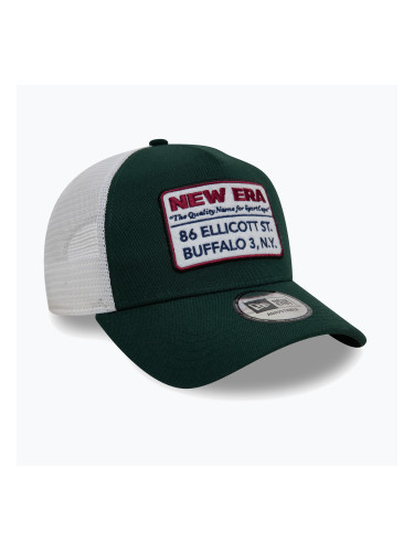 New Era NE Реколта Trucker бейзболна шапка тъмно зелено
