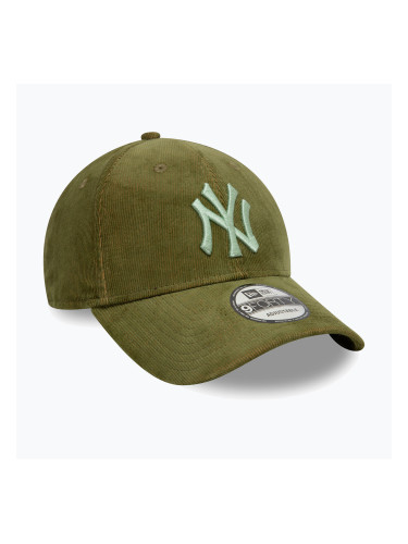 New Era Two Tone Cord 9Forty New York Yankees бейзболна шапка тъмнозелена