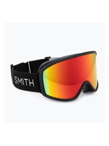 Скиорски очила Smith Reason OTG black/red sol