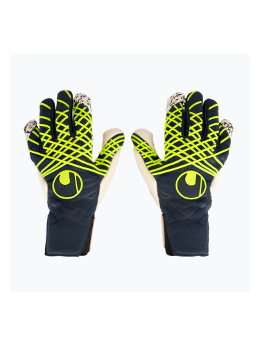 Вратарски ръкавици uhlsport Prediction Flex HN navy/white/fluo yellow