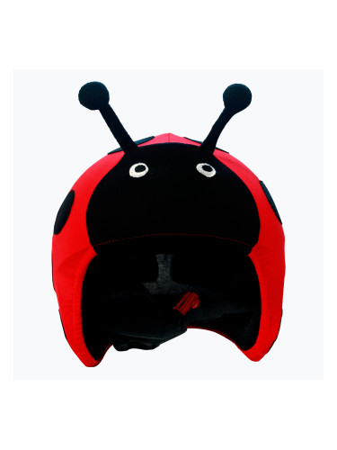 COOLCASC Каска с надпис Ladybird червена
