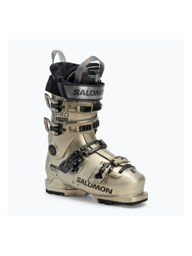 Дамски ски обувки Salomon S/Pro Alpha 100 W GW light bronze met./black/black