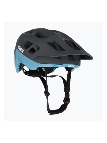 UVEX React deep space/azure matt велосипедна каска