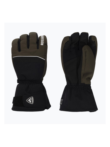 Мъжки скиорски ръкавици Rossignol Tech Impr iTip olive shadow