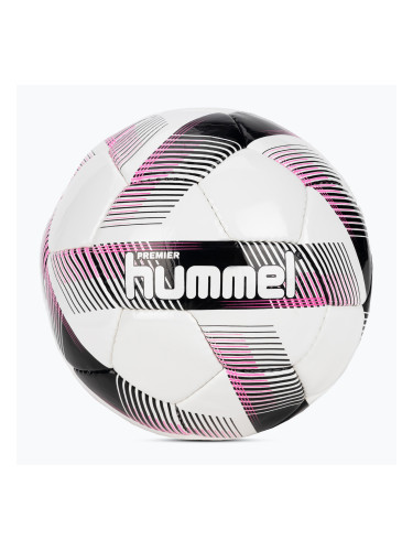 Hummel Premier FB футболна топка бяло/черно/розово размер 5