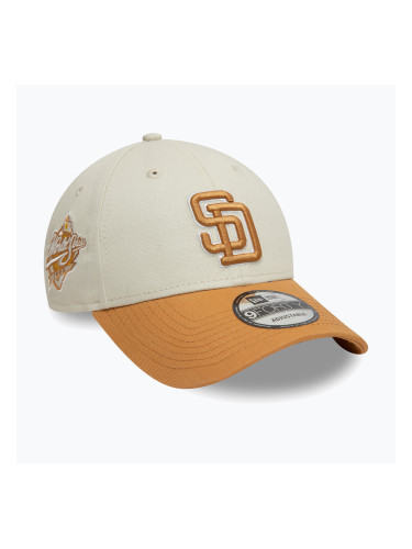 New Era WS Patch 9Forty Сан Диего Падрес бейзболна шапка светло бежова