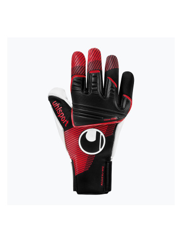 Детски вратарски ръкавици uhlsport Powerline Absolutgrip black/red/white