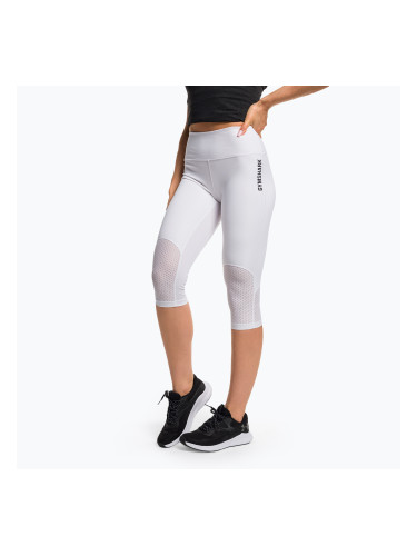Дамски клинове за тренировка Gymshark Pulse Cropped white