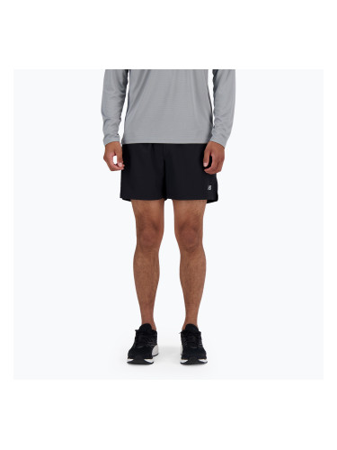 Мъжки къси панталони New Balance AC Seamless 5 Inch Lined black