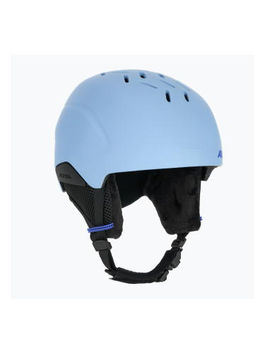 Детска ски каска Alpina Pizi smoke/ blue matt
