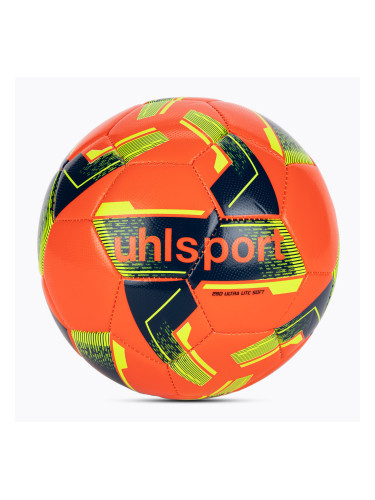 Футболна топка uhlsport Lite Soft 290 fluo red/navy/fluo yellow размер 5