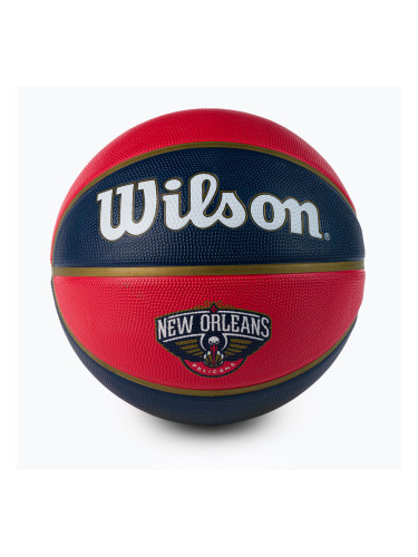Wilson NBA Team Tribute New Orleans Pelicans Баскетболна топка Maroon WTB1300XBNO