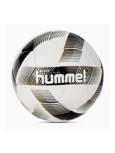 Hummel Blade Pro Trainer FB футболна топка бяло/черно/златно размер 4